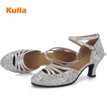 Женская обувь для латинских танцев; Цвет серебристый, розовый; блестящие современные танцевальные туфли для женщин и девочек; мягкая резиновая подошва; Танцевальная обувь для сальсы