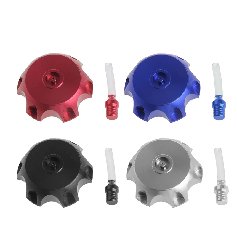 CNC Fuel Gas Petrol Tank Cap Cover For Dirt Bike 90 110 125CC Pit Pro