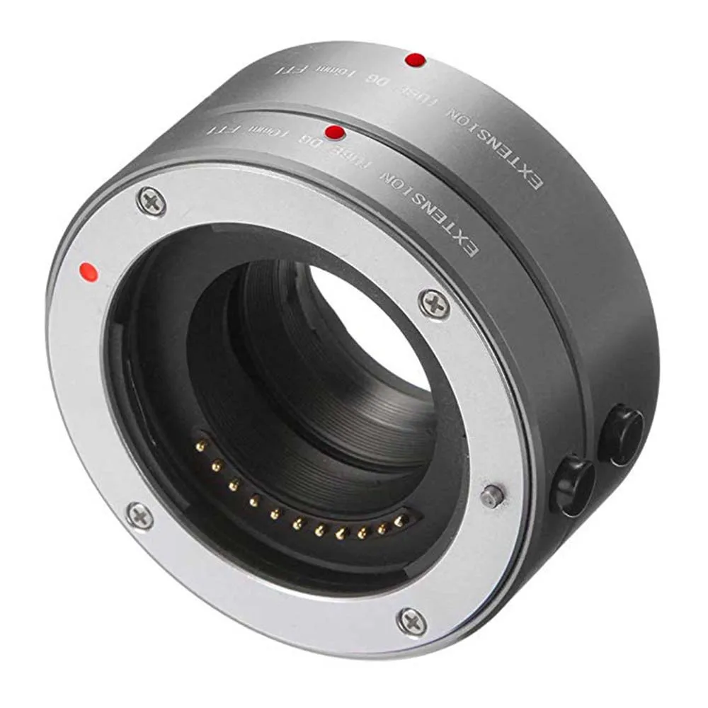 FOTGA металлическая удлинительная макротрубка с автофокусом 10 мм + 16 для Micro Four Thirds