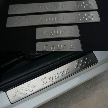 

Car accessories stainless steel scuff plate door sill For Chevrolet Chevy Cruze sedan hatchback 2009-2015