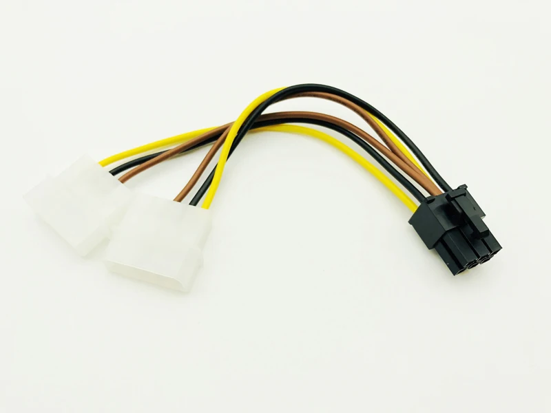 1 piece of 4pin bitcoin mining video cards cooling fans' extender Cable gpu graphics cards' connector