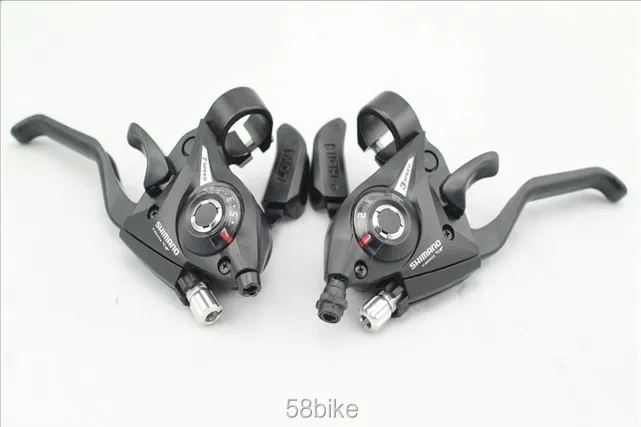 Shimano ST-EF51, 7 скоростей, 3x7 скоростей, 21 s, 3x8 s, 24 s, набор тормозных рычагов для велосипеда