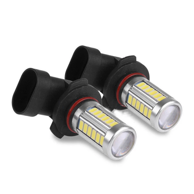 1pcs 9006 5630 33LED 12V High Brightness Car Fog Light Headlight Bulb White