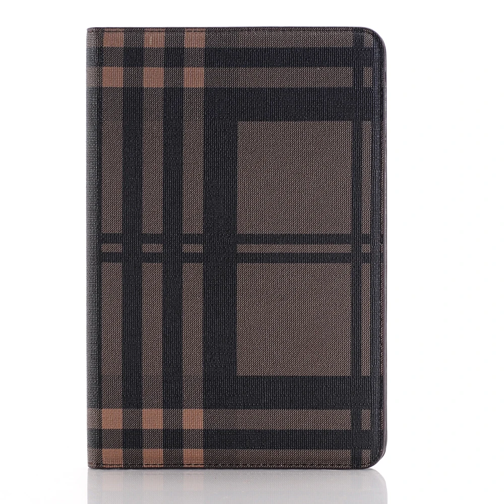 Для iPad mini 5 4 чехол Универсальный кожаный в клетку дизайн флип смарт-чехол подставка держатель Слот для карт карман хороший подарок бизнес мода
