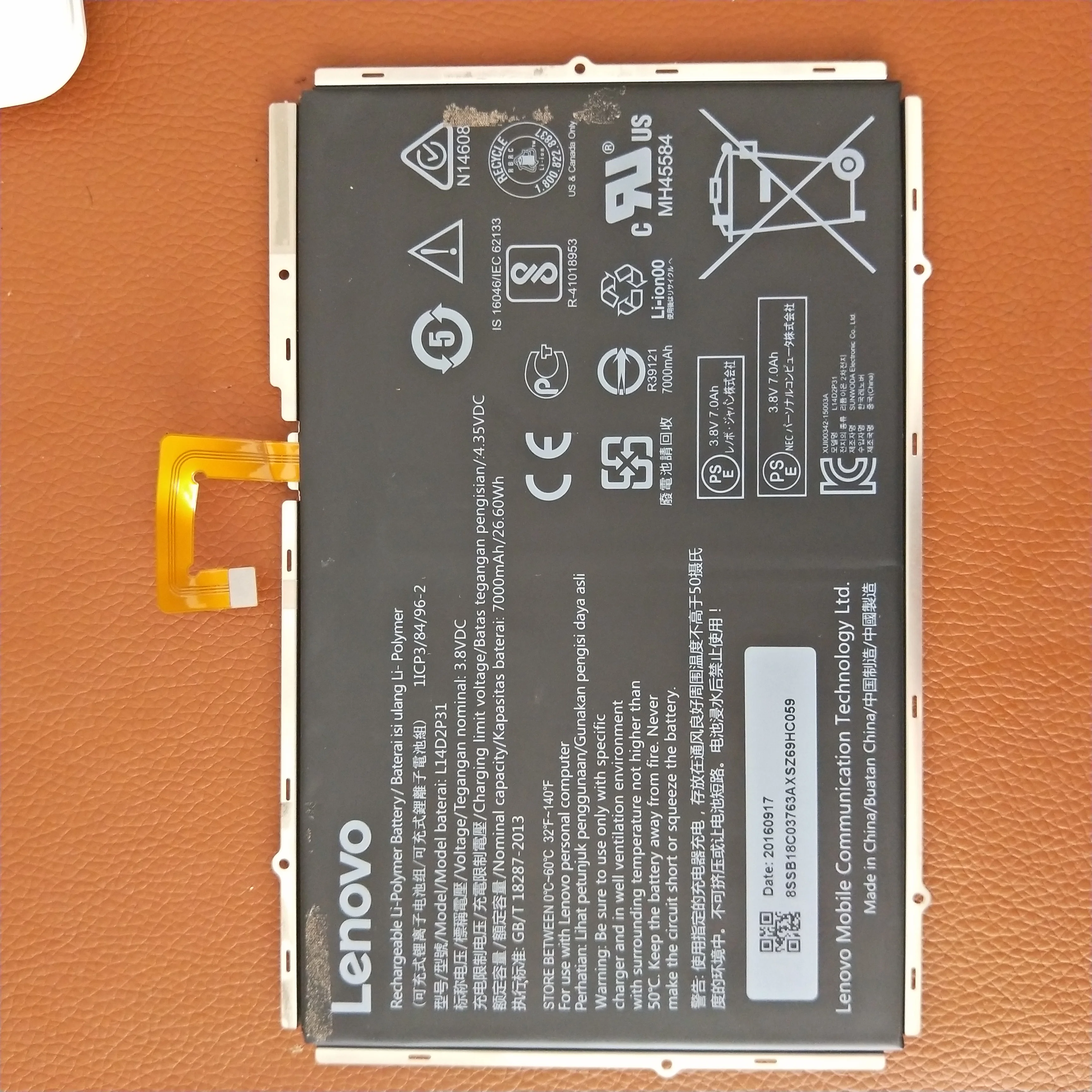 Используется плохой материнская плата ЖК-дисплей батарея задняя оболочка для lenovo Tab 3 10 Plus TB-X103F TB-X103 TB X103F TB X103