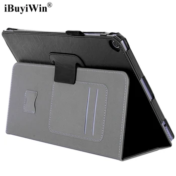 

iBuyiWin Case for Asus ZenPad 3S 10 Z500M 9.7 inch Folding Folio Stand Cover PU Leather Case with Hand Strap Card Slots+Film+Pen