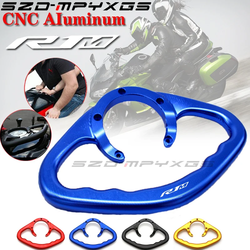 Для YAMAHA R1 YZF R1M 2015 2016 2017 2018 Мотоцикл с ЧПУ Алюминий пассажирских рукоятки бак