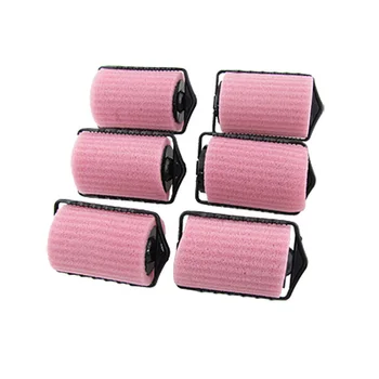 

6Pcs Magic Sponge Circle Hair Salon DIY Styling Setting Roller Curler Wholesale!