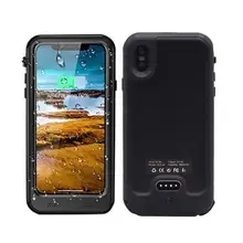 3600 мАч Внешний аккумулятор, водонепроницаемый чехол, запасной аккумулятор, чехол для зарядки, водонепроницаемая защита 3 в 1, чехол для iPhone X/iPhone XS