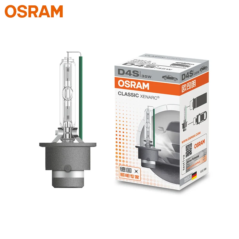 OSRAM Xenon классический HID D4S 66440CLC головной светильник для автомобиля Hi/lo луч авто Оригинальная лампа стандартная лампа OEM Качество(один