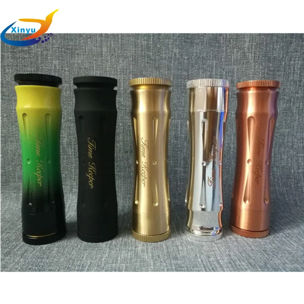 HOT Classical AV Time Keeper Vape Mods 18650 Battery Brass Mechanical Mods Electronic Cigarette MOD vape pen fit 510 Thread RDA