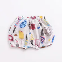 Новые хлопковые детские кеды для девочек от 0 до 3 лет летние штаны детские пляжные штаны милые штаны с цветочным принтом