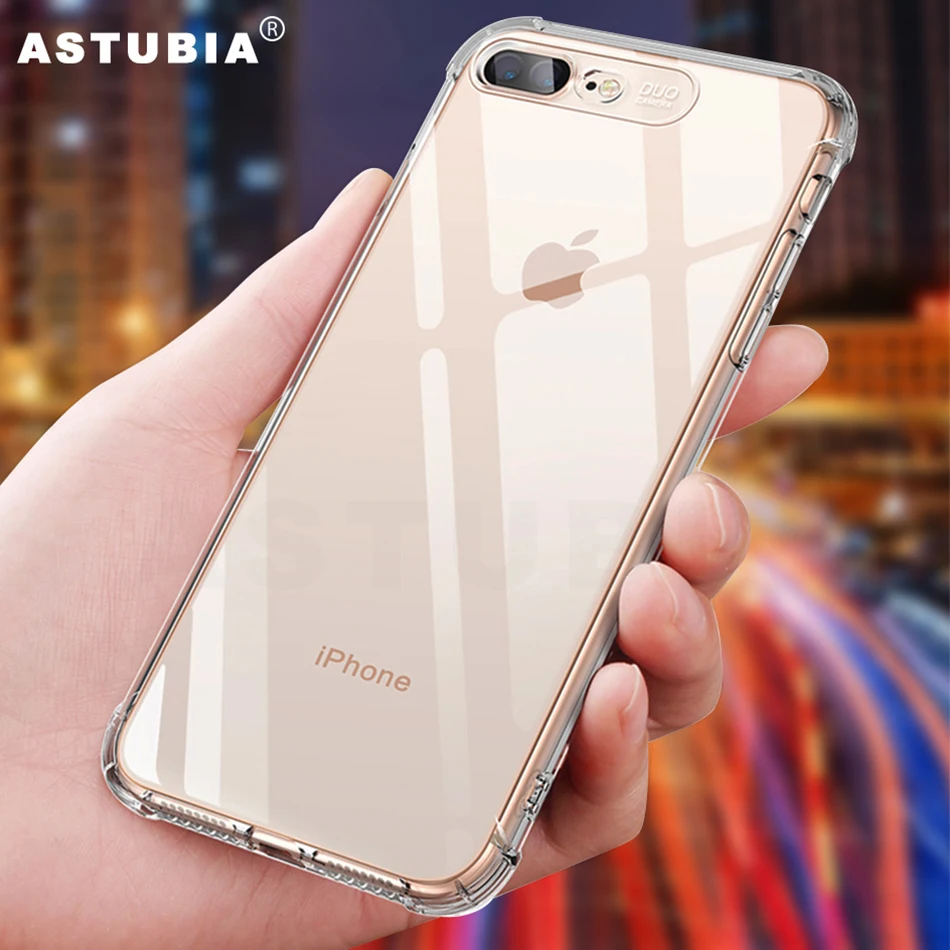 Case For Iphone XS Max Silicone Transparent Clear Soft Funda Coque Cover XR 6 7 8 Plus X Etui |