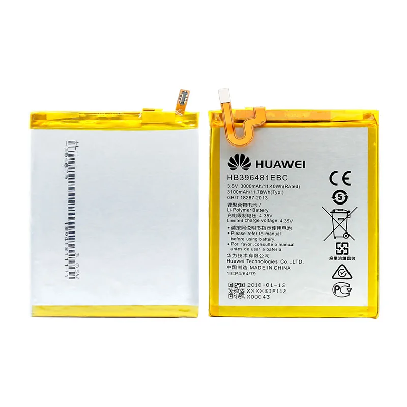 Оригинальный аккумулятор для телефона Huawei HB396481EBC MaiMang 4/ASCEND G7 PLUS/ HONOR 5X/ G8/ G8X RIO L03