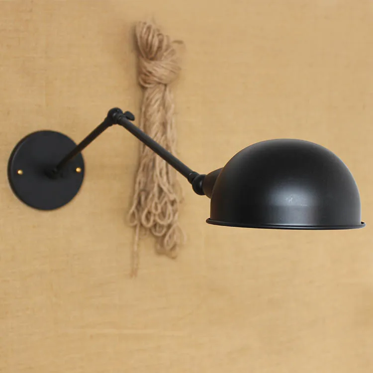 Vintage Scone E27 Plated Loft American Adjustable Retro Vintage Iron Wall lamp Lights Antique Industrial fixture bedroom Vintage Scone E27 Plated Loft American Adjustable Retro Vintage Iron Wall lamp Lights Antique Industrial fixture bedroom