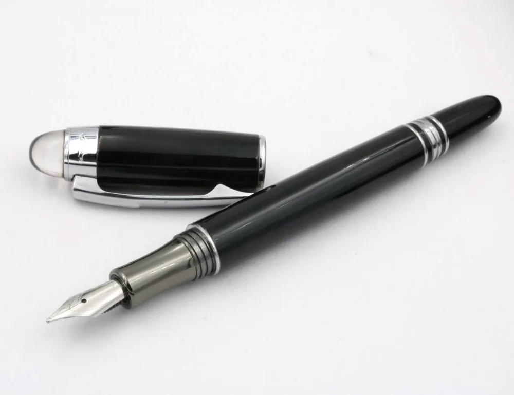 

baoer 79 Fountain Pen Black Line Barrel Medium Nib Stationery