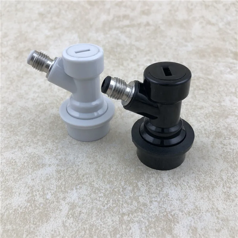 Homebrew Beer Keg Connectors Ball Lock Disconnect Dispenser Liquid Gas Connector for Beer home brewing cornelius keg (3)