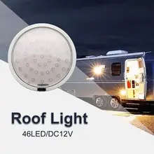46 LED Ceiling Cabin Lights Roof Caravan Campervan Van Trailer Interior Lamp White light