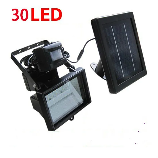 

30 LED solar energy saving projection lamp body sensor light PIR anti-theft lights floodlight outdoor indoor solar lights