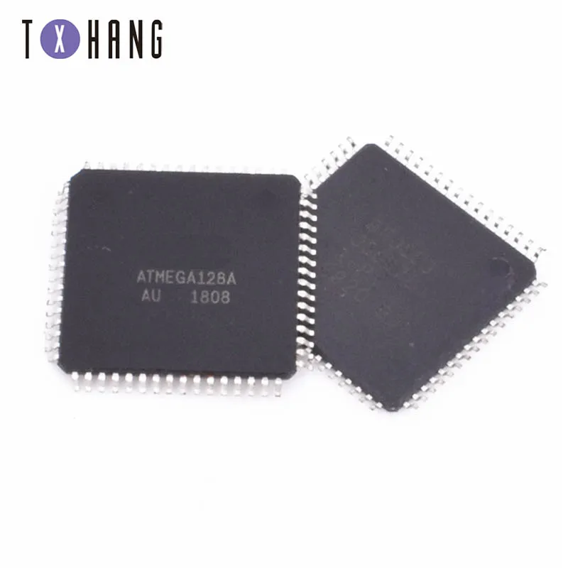 10 шт. ATMEGA128A-AU ATMEGA128A ATMEGA128 128A-AU Новый микроконтроллер TQFP-64 | Электронные компоненты