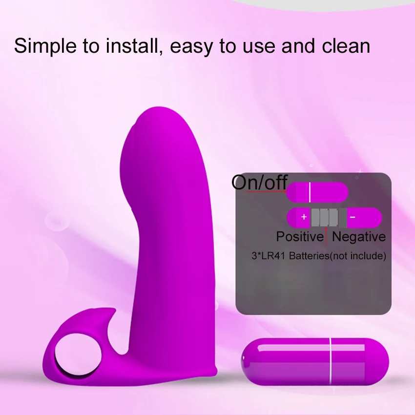 finger ring vibrator (10)