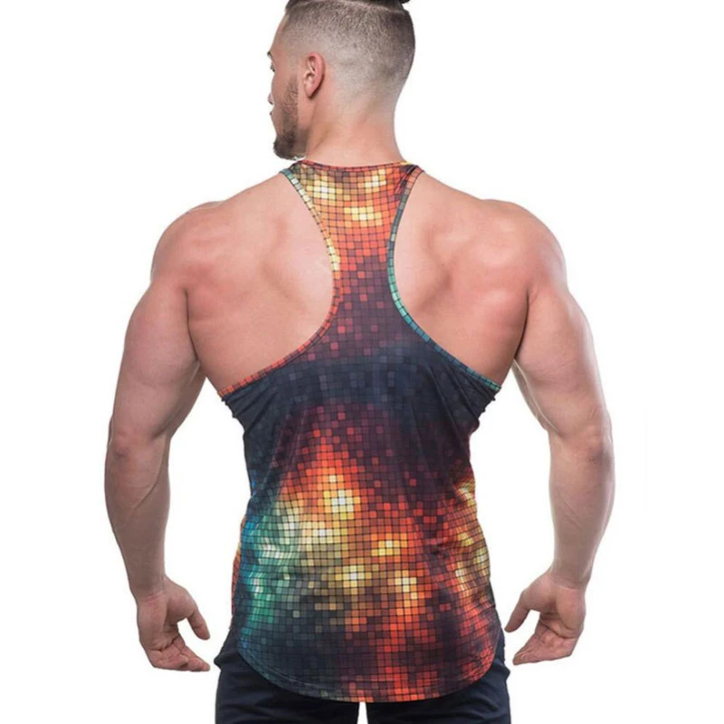 Sports Top Running Vest Men's tank top (14)