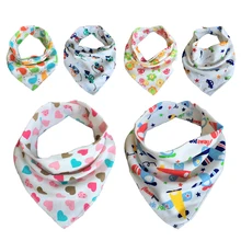 1 шт. розничная! хлопковое детское полотенце для новорожденных Треугольники шарф Babero девочек кормления халат детские нагрудники, Слюнявчики, одежда аксессуары для малышей