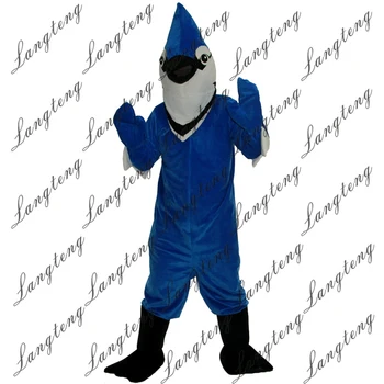 

Hot Sale Blue bird Mascot Costume Adult Size Halloween Outfit Fancy Dress Suit Free Shipping2019New