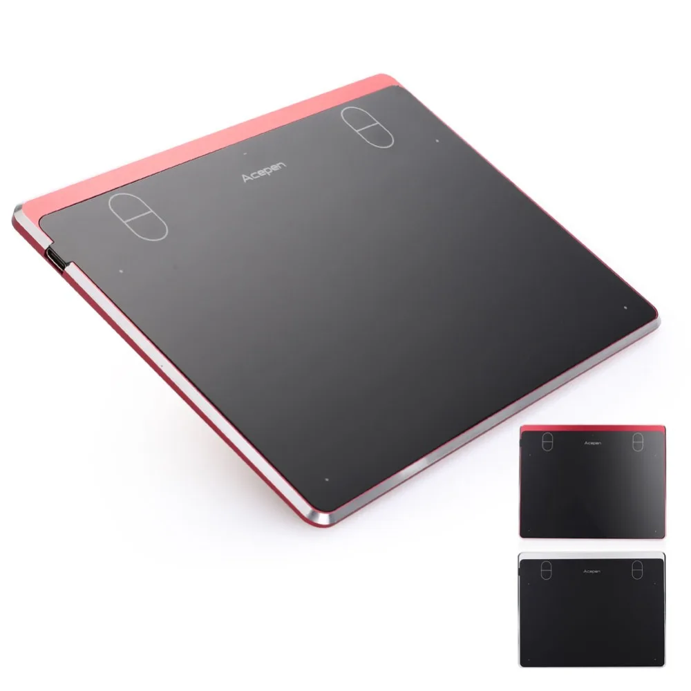 ACEPEN APE604 цифровой планшет Smart Graphic Pad 5080LPI алюминиевый сплав графика доска для