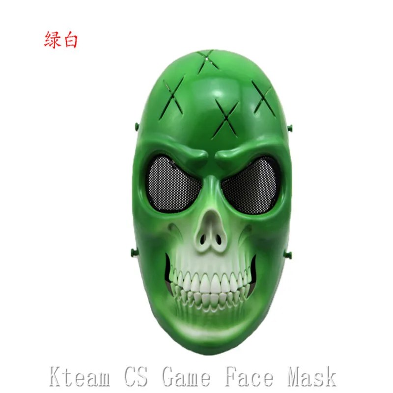 

Top Grade Resin Creative Skull Mask Wargame Chiefs Tactical CS Cosplay Masked Mask Prank Funny Camouflage Riding Face Full Masks