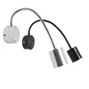LED table desk lamp EU US Plug with Clip 3W 5W Flexible LED Reading lights Book Lamp 360 degree adjustment AC85-265V 5