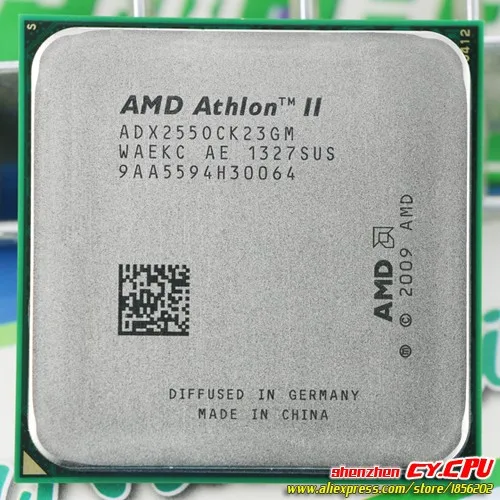 Процессор AMD Athlon II X2 255 cpu(3,1 ГГц/2 м/2000 ГГц) Socket am3 am2+ 938 pin, есть, Продаем X2 250 cpu