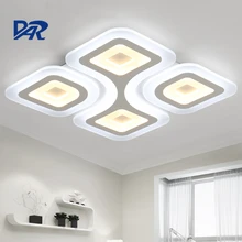Ultrathin acrylic luminaria led ceiling lighting fixtures living room lights 36w 48w 81w modern ceiling lamp