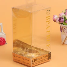 Заказная печатная Маленькая прозрачная пластиковая упаковка коробка с transparent печать прозрачная упаковочная коробка из ПВХ с пользовательским дизайном- PX20120
