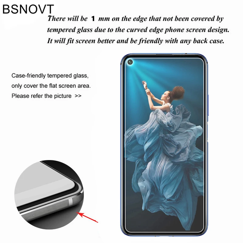 2 шт Защита экрана для Huawei Honor 20 стекло закаленное / Pro пленка телефона BSNOVT|Защитные