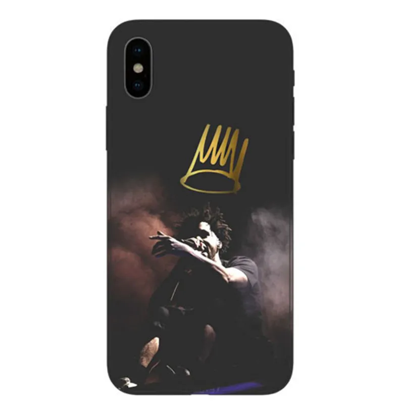 J COLE The Weeknd Starboy Pop Cantor Мягкий Силиконовый ТПУ чехол для телефона чехол для iPhone Da X 8 alem de 7 plus 6 5 XR 11 - Цвет: TPU