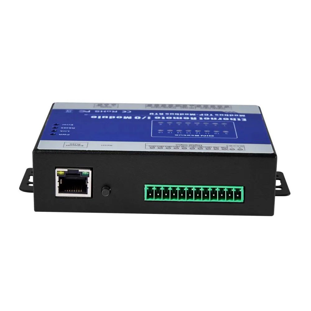 Modbus tcp-сервер регистрирующий модуль 1 с RS485 последовательный Порты и разъёмы Modbus TCP Ethernet сетевое удаленное IO модуль 16 цифровых Выход M420T