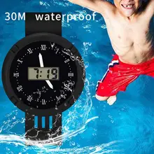 Children Girls Analog Digital Sport LED Electronic Waterproof Wrist Watch Boy's Digital LED Quartz Alarm Date Sports Wrist Watch