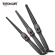 TINTON LIFE профессиональные инструменты для укладки волос щипцы для завивки волос волосы waver груша цветок конус электрические щипцы для завивки волос роликовые щипцы для завивки волос