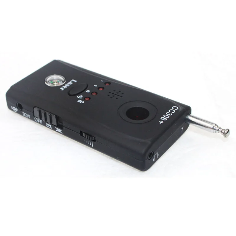 Anti - Spy Bug Detector CC308 Mini Wireless Camera Hidden Signal GSM Device Finder Privacy Protect Security Anti - Spy Bug Detector CC308 Mini Wireless Camera Hidden Signal GSM Device Finder Privacy Protect Security