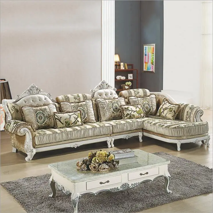 living room furniture modern fabric sofa European sectional sofa set a1264 living room furniture modern fabric sofa European sectional sofa set a1264