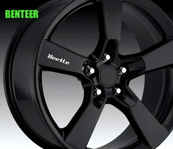 

4pcs KK Car Wheel Sticker For Volkswagen Beetle