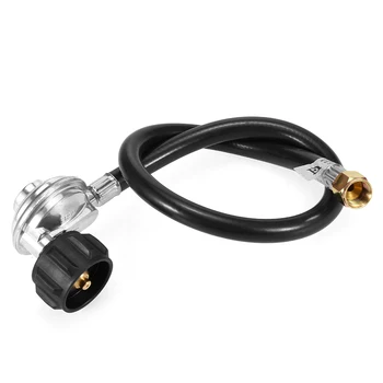 

24 IINCH Propane Hose Regulator QCC1/Type-1 LPG Hose with 3/8'' Female Flare Nut for Most Gas Grill Heater Fire Pit Table
