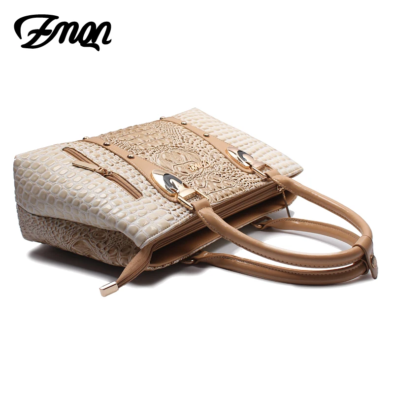 ZMQN Luxury Handbags Women Bags Designer Bags For Women 2019 Fashion Crocodile Leather Tote Bags Handbag Women Famous Brand A804 ZMQN Luxury Handbags Women Bags Designer Bags For Women 2019 Fashion Crocodile Leather Tote Bags Handbag Women Famous Brand A804