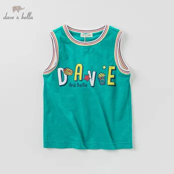 

DBK9801 dave bella kids boys summer infant baby fashion t-shirt toddler top children high quality tees cotton clothes