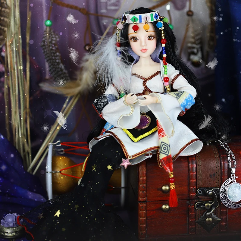 Таро серия колесо фортуны как BJD кукла 1/6 30 см Высокое 14 шарнирное тело последний высококачественный подарочный набор - Цвет: Priestess
