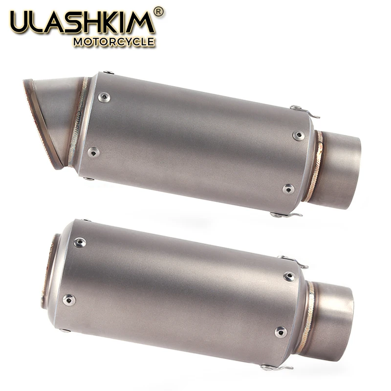 Interior 61mm motocicleta Universal SC silenciador de Escape de deslizamiento en S1000RR CBR1000RR Z1000 R1200GS R1200RT R1200RS F700GS