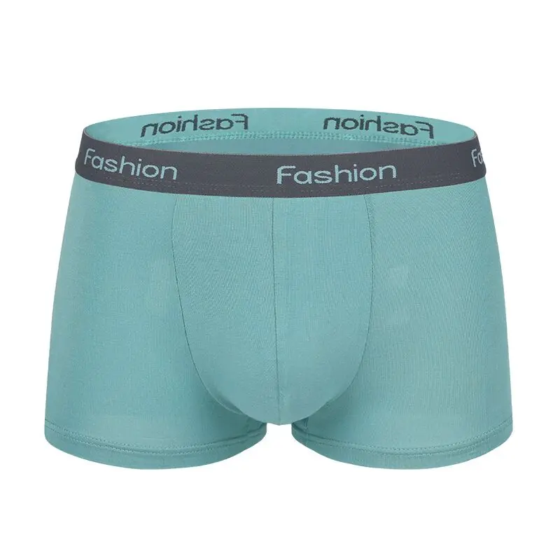 

Male Panties Modal Soft Men's Underwear Boxers Breathable Man trunk Boxer Solid Underpants Comfortable Brand Shorts Man Pants