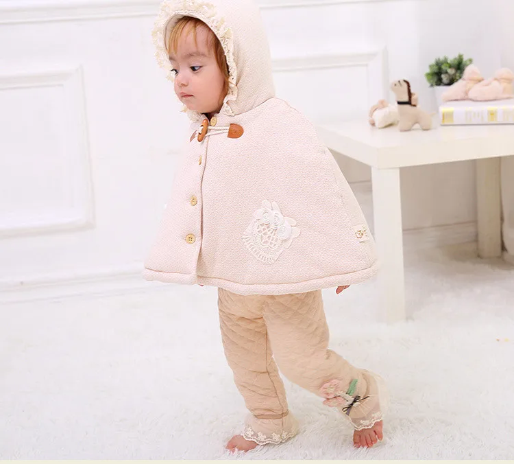 hooded baby poncho