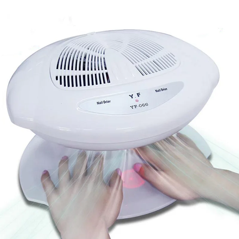 

1Pcs UV LED Nail Polish Dryer Nail Air Dryer Fan Auto Induction Warm & Cool Wind Auto Sensors Nail Art Salon Manicure Tools